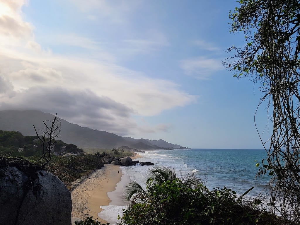 Arrecifes beach in Tayrona