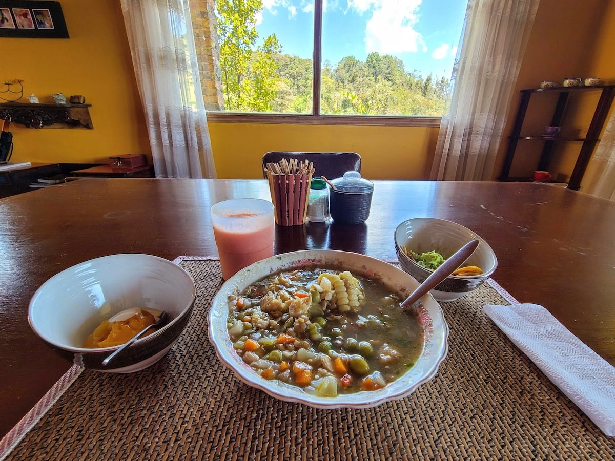 Ajiaco soup